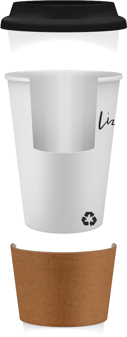 Under The Lid - Recyclage Bleu Clipart (431x1143), Png Download
