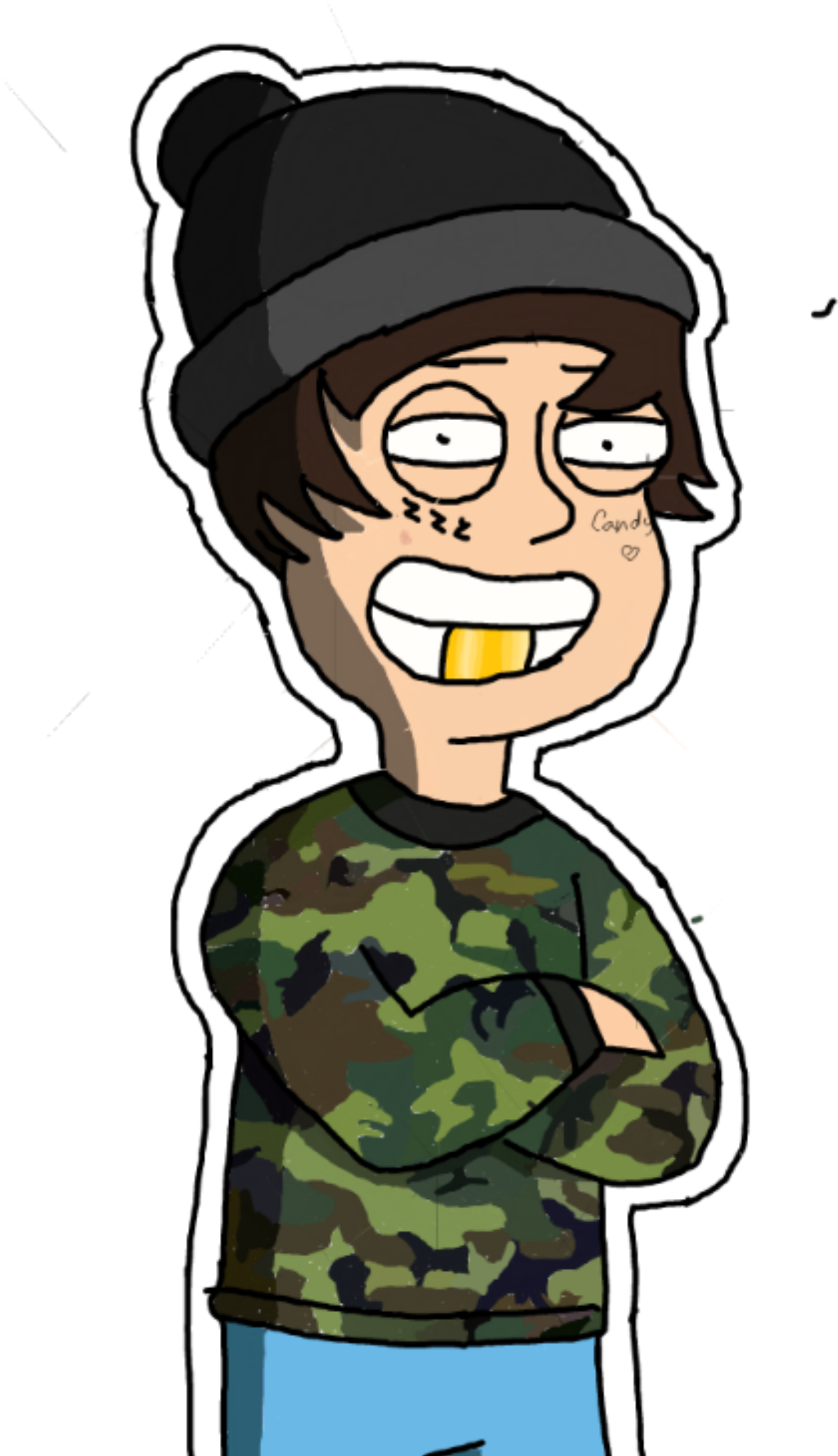 Lil Xan Cartoon Png Clipart (2508x2508), Png Download