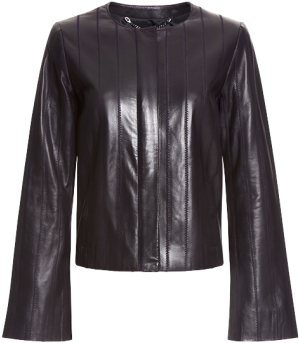 Leather Jacket Clipart (509x677), Png Download