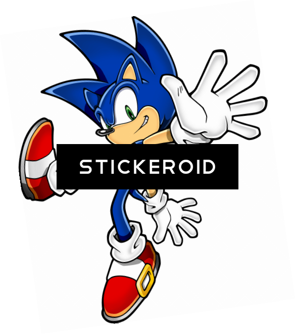 Sonic The Hedgehog Logo Font - Sonic The Hedgehog 2d Artwork Sa2 Clipart (584x663), Png Download