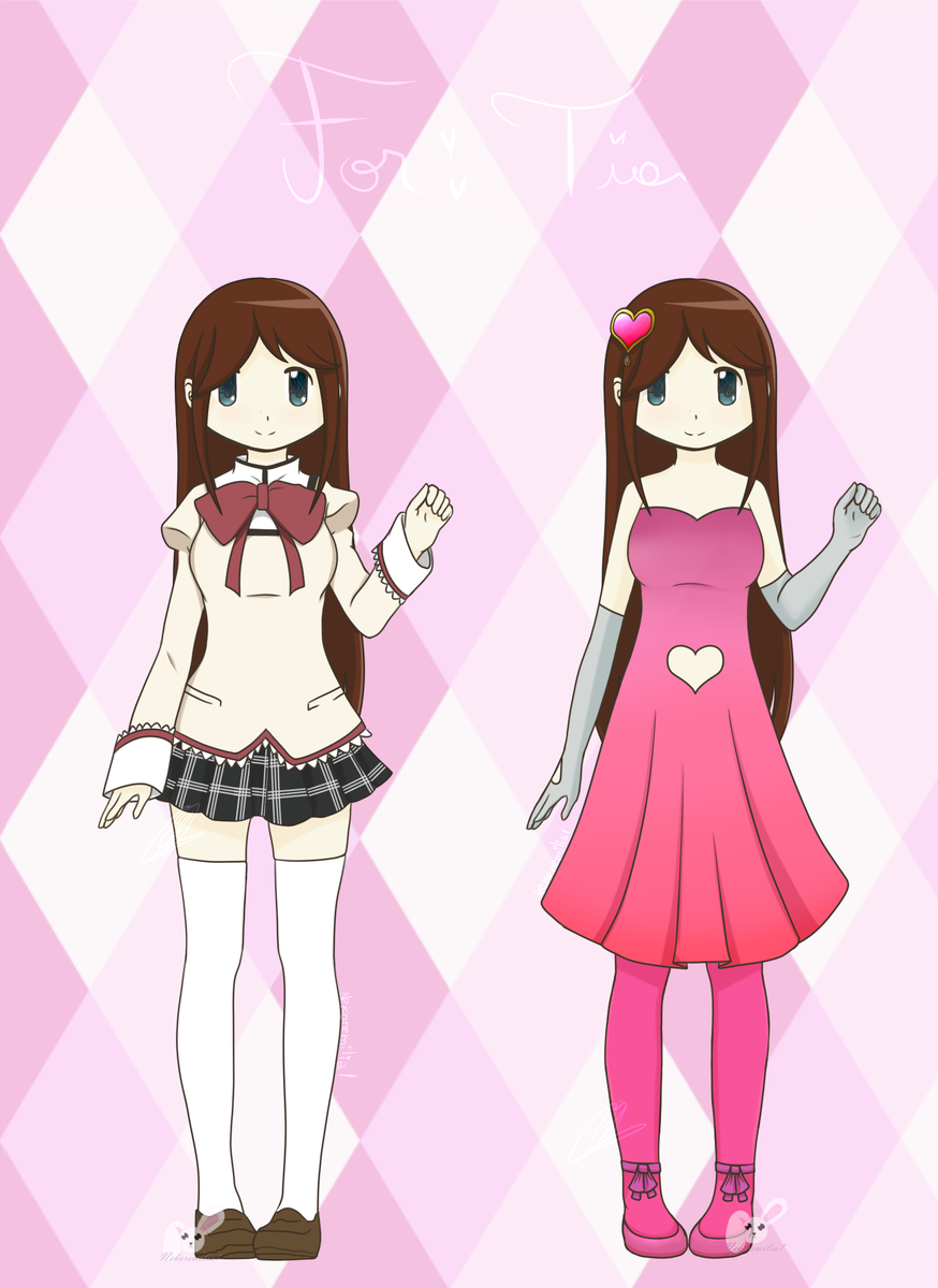 Some Request Of Madoka Magica Amino - Cartoon Clipart (874x1200), Png Download