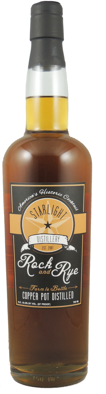 Rock And Rye - Starlight Distillery Clipart (400x1372), Png Download