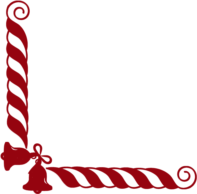 4shared -lihat Semua Gambar Di Folder Christmas - Candy Cane Border Png Clipart (671x659), Png Download