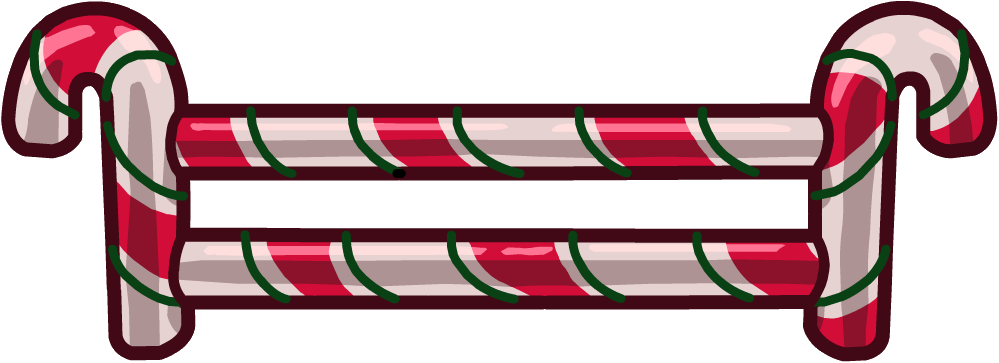 Club Penguin Candy Cane , Png Download Clipart (999x363), Png Download