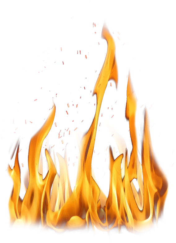 Posted By Unknown At - Flame Clipart (1600x1000), Png Download