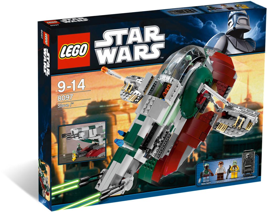 Lego Star Wars Slave 1 Clipart (1200x900), Png Download