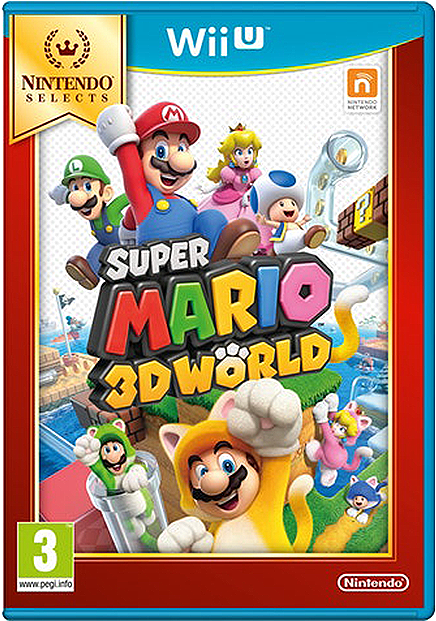 Wiiu Super Mario 3d World - Super Mario 3d World Wii Clipart (620x620), Png Download