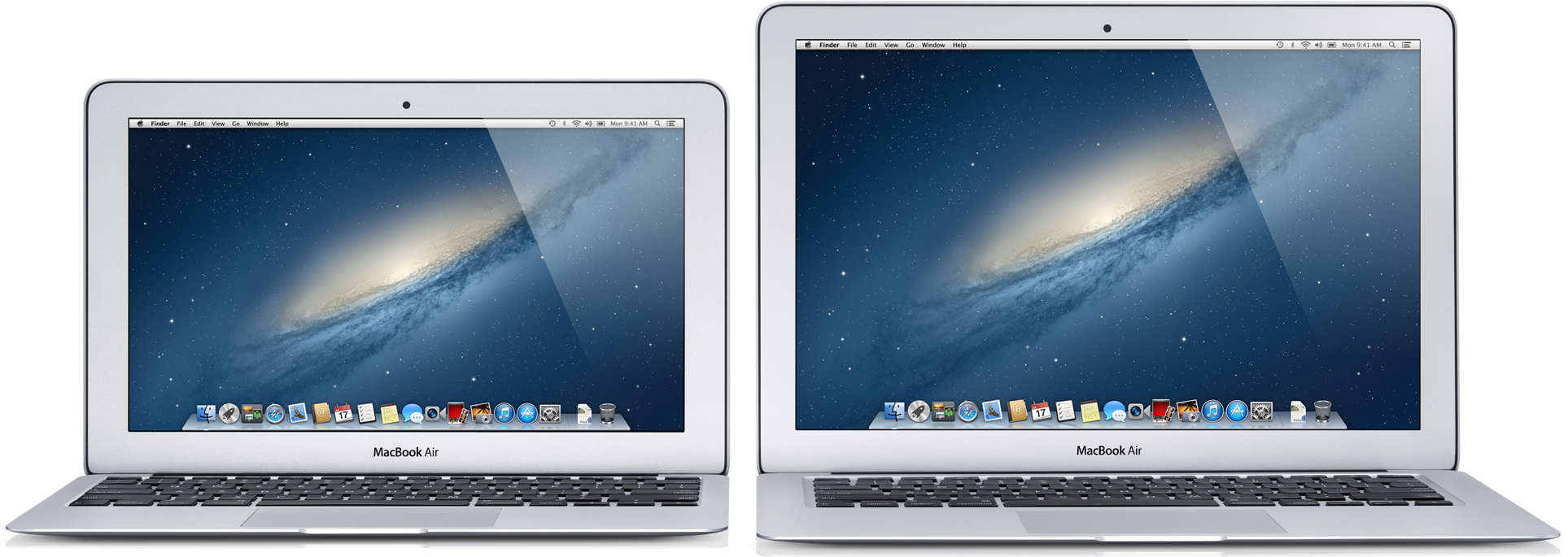 Both The 11 And 13 Inch Macbook Air Have Plenty Of - Macbook Air Sizes Clipart (1968x742), Png Download