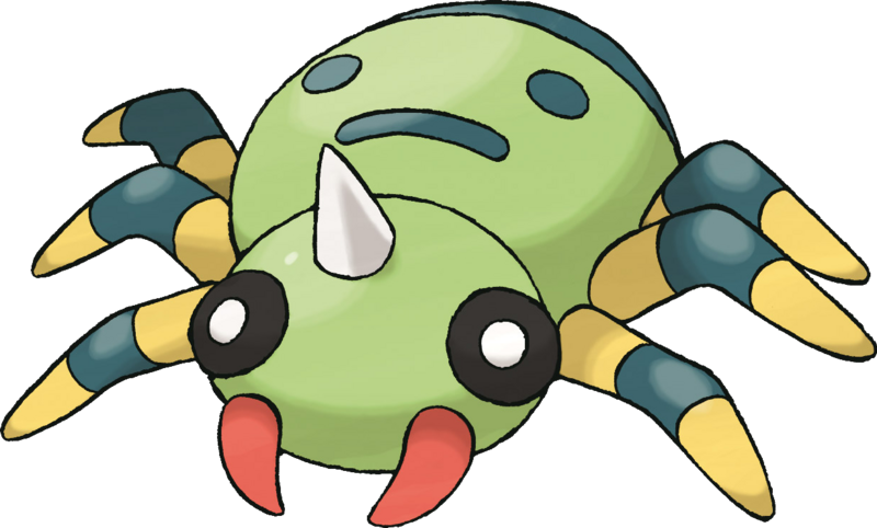 Pokemon Spinarak Clipart (800x482), Png Download