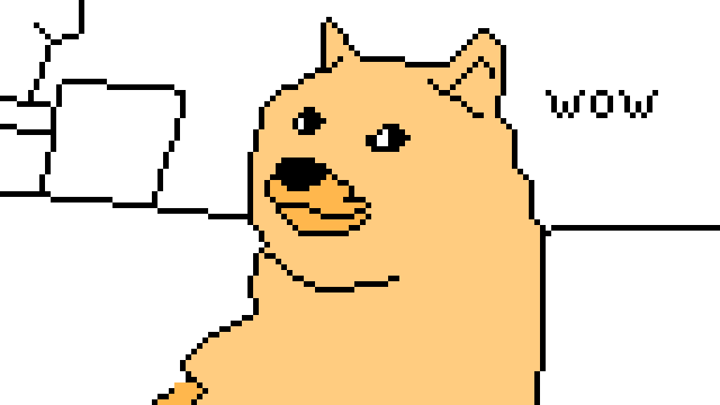 Doge - Dabbing Unicorn Gif Clipart (1024x576), Png Download