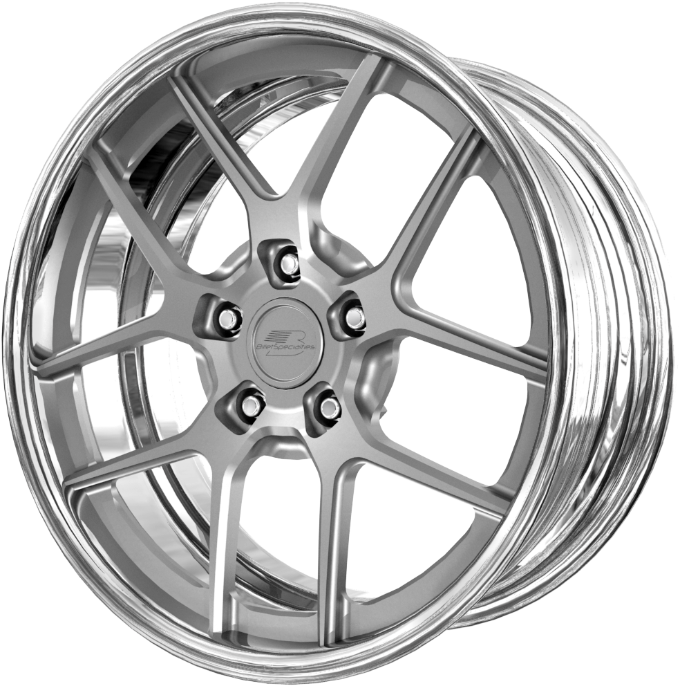 Billet Specialties Gtr - Wedge Wheel Billet Specialties Clipart (1000x1000), Png Download
