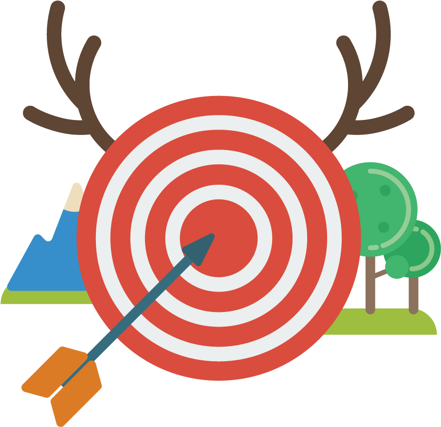 Ideas Antler Clipart Antler Circle For Free Download - Vector Graphics - Png Download (1000x1000), Png Download