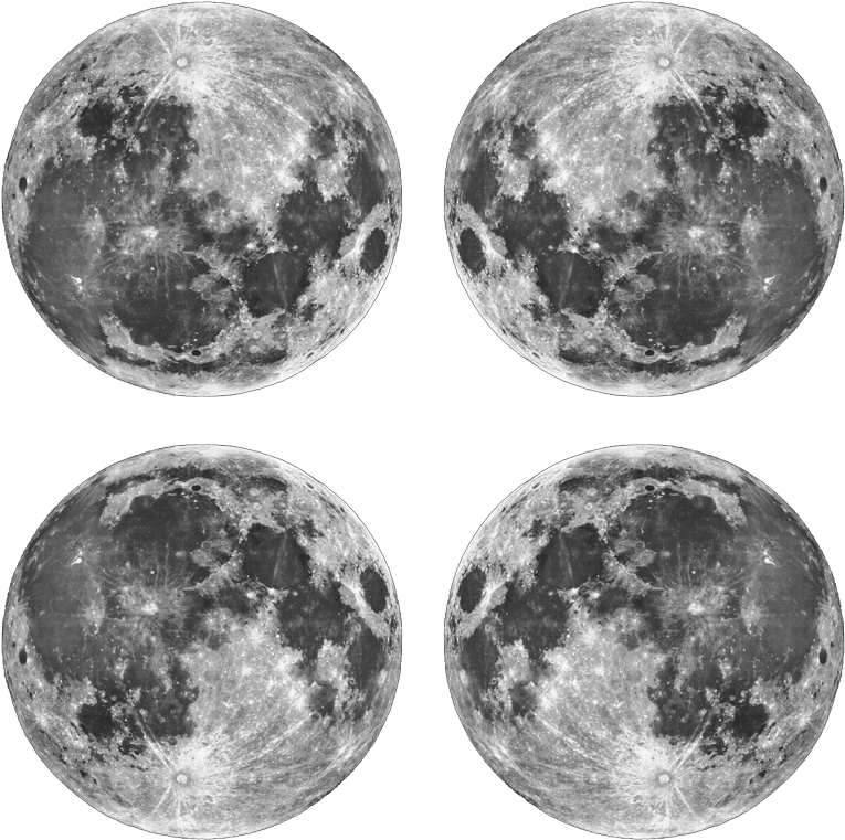 Full Moon Clipart (800x800), Png Download