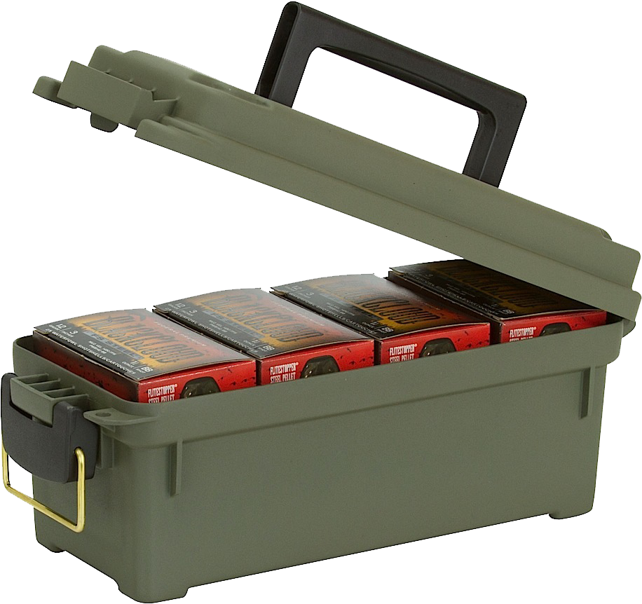 Plano 121202 Shell Box 4 Boxes Ammo Box - Shotgun Ammo Box Clipart (1000x932), Png Download