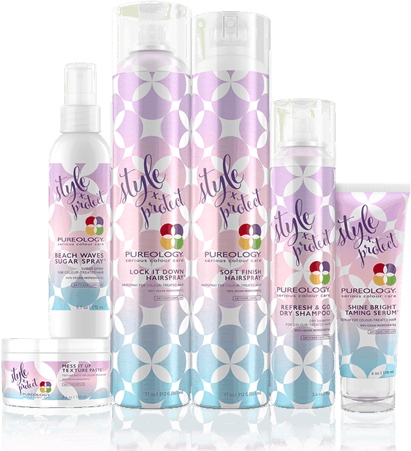 August Products Of The Month - Pureology Style And Protect Clipart (900x684), Png Download