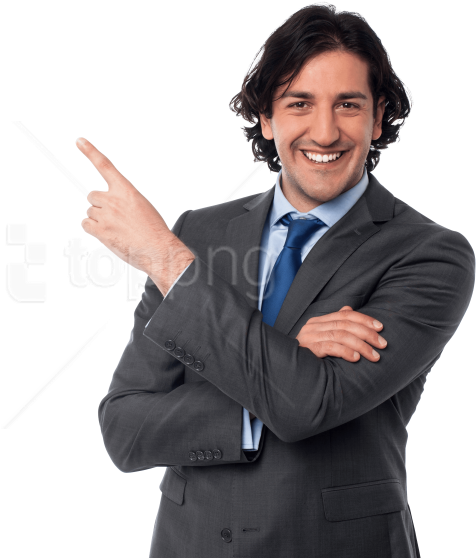 Free Png Download Men Pointing Left Png Images Background - Man Pointing Left Png Clipart (850x566), Png Download