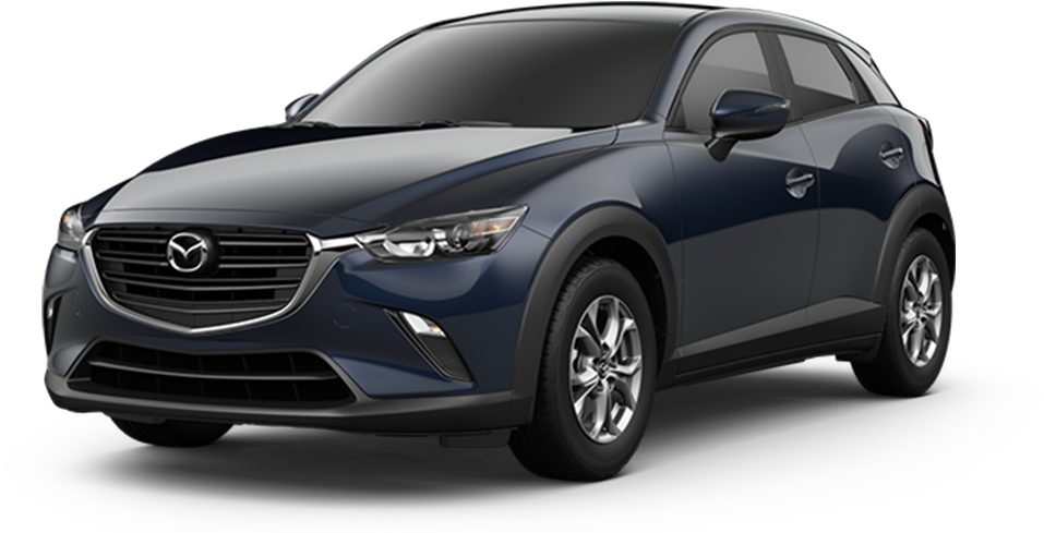 New 2019 Mazda Cx-3 Sport Awd - 2019 Mazda Cx 5 Blue Clipart (1000x575), Png Download