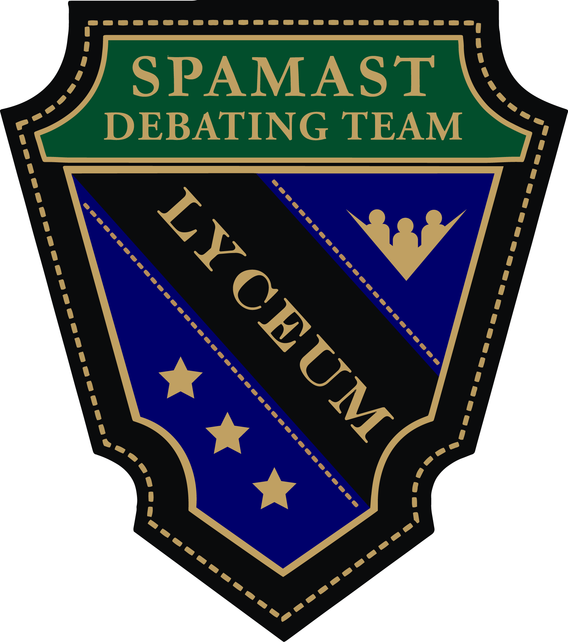 Official Logo Of Spamast Debating Team - Eu Gosto De Vc Clipart (1837x2078), Png Download