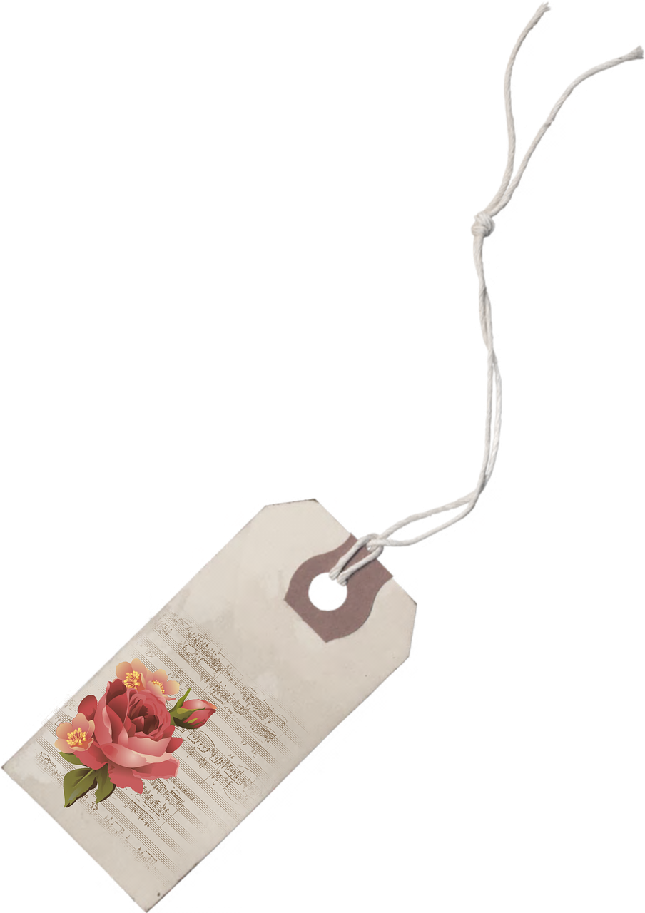 Vintage Roses Floral - Garden Roses Clipart (904x1280), Png Download