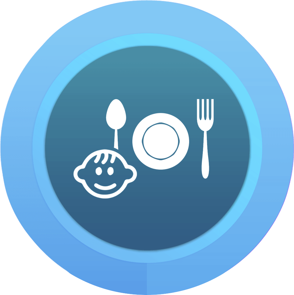 Baby Friendly Restaurant - Circle Clipart (977x982), Png Download