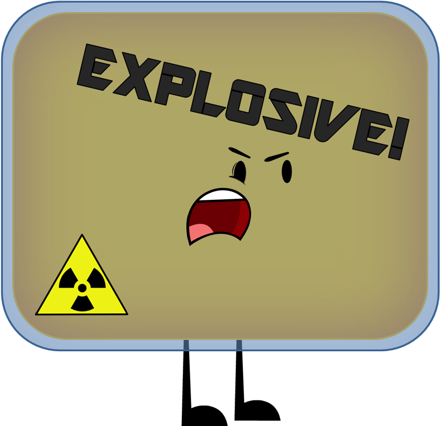 Plastic Explosive Pose - Sign Clipart (883x855), Png Download