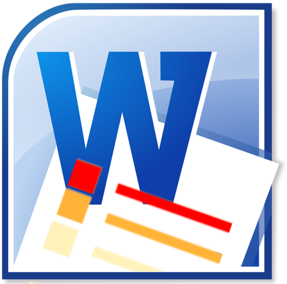 Microsoft Word Color - Logo Microsoft Office 2010 Clipart (1200x938), Png Download