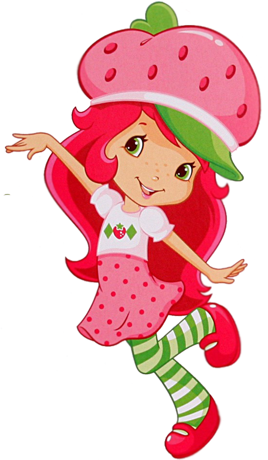 Hat Clipart Strawberry Shortcake - Strawberry Shortcake Invitation - Png Download (900x1557), Png Download