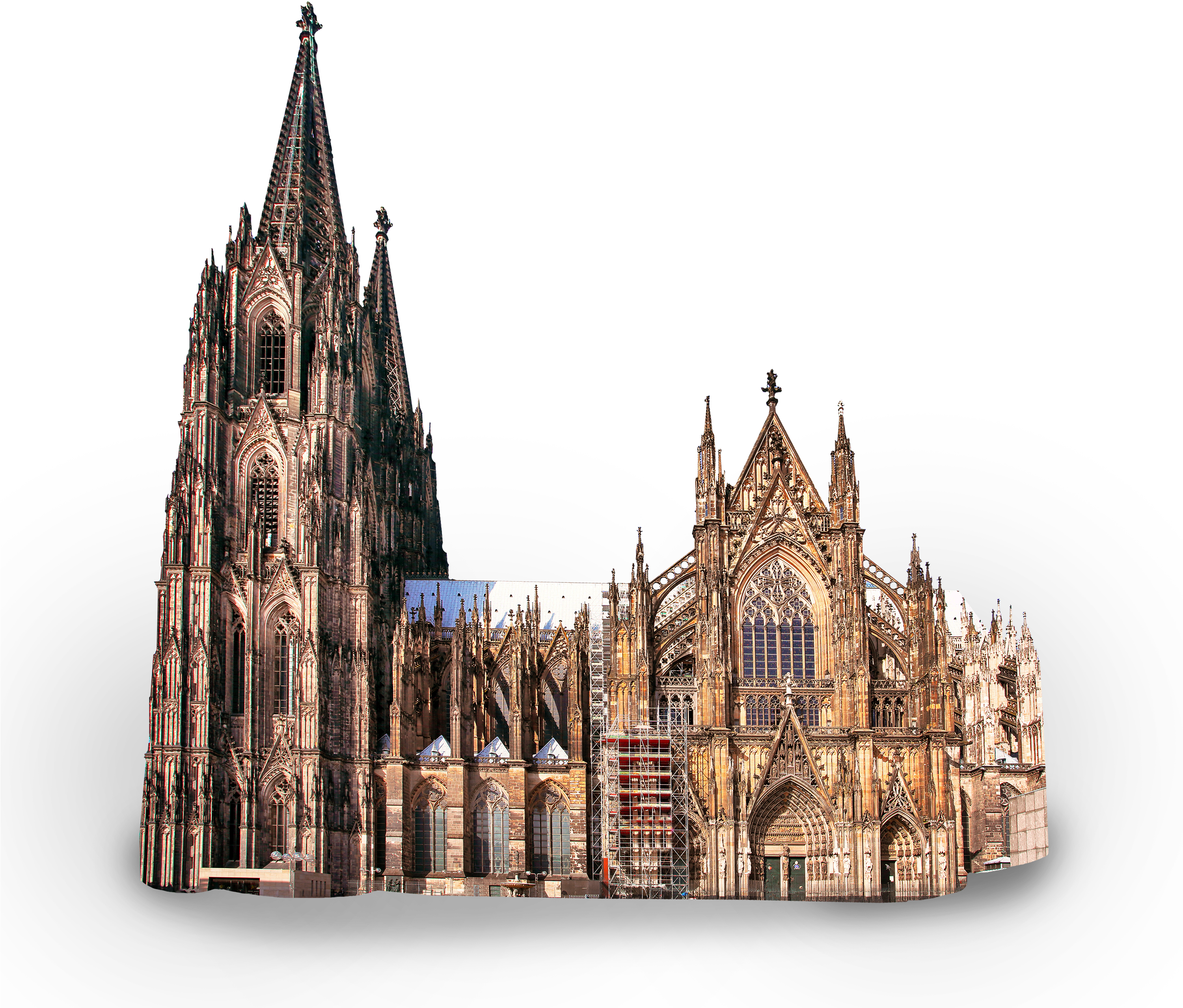 Go To Image - Cologne Cathedral Clipart (3000x2646), Png Download