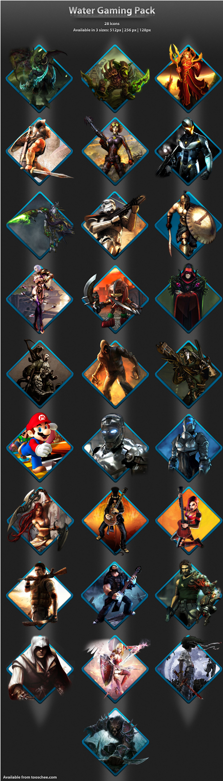 Gaming, Pack, Water Icon - Smartphone Clipart (1600x1600), Png Download