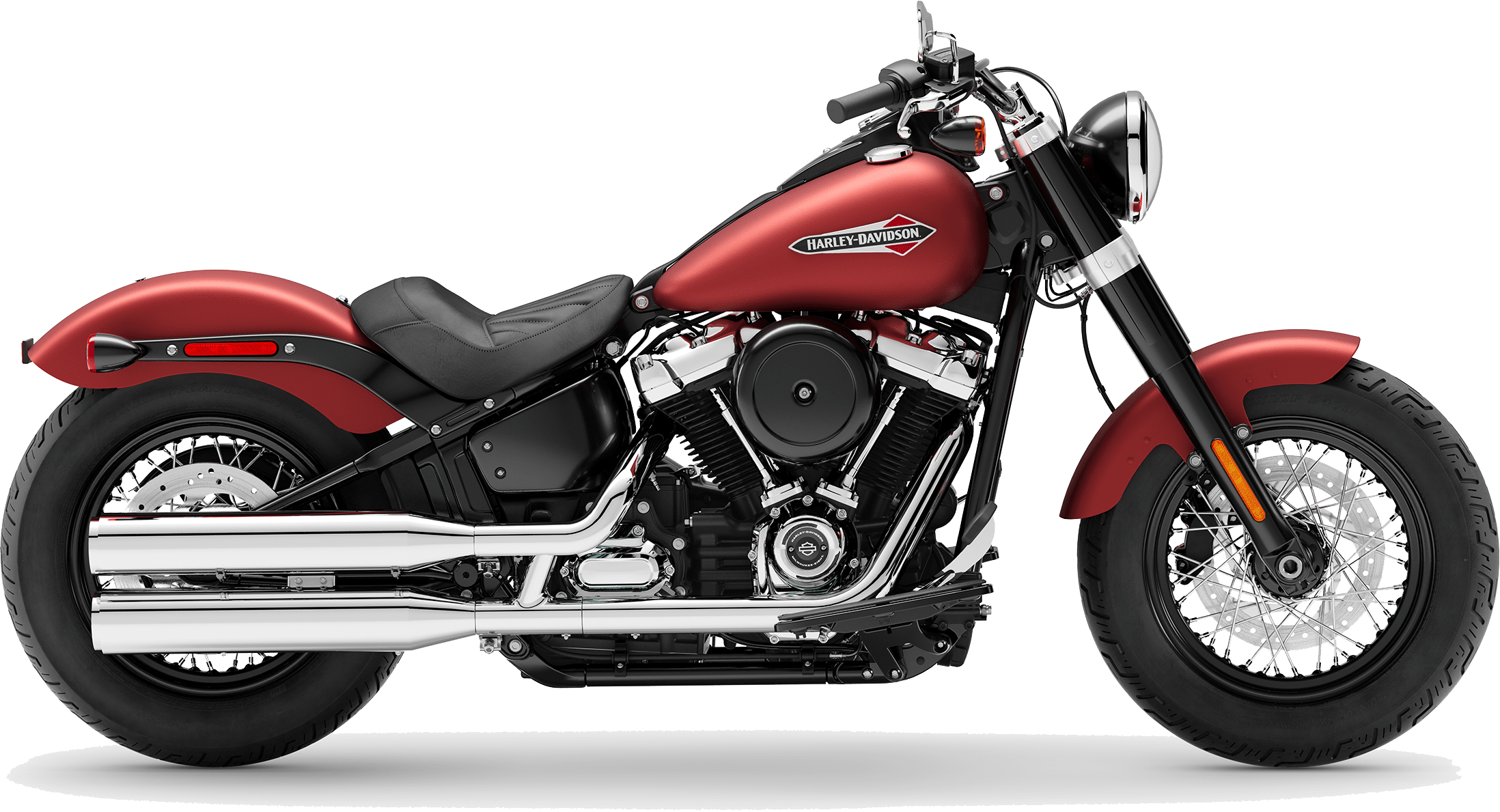2019 Harley-davidson® Softail Slim® - Harley Davidson Softail Slim 2019 Clipart (2196x1189), Png Download