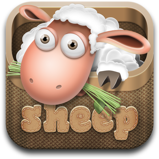 Sheep Game Icon - Design Clipart (650x650), Png Download