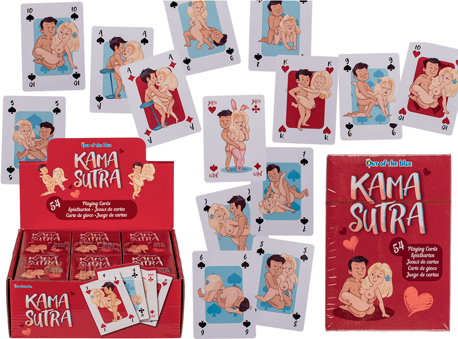 Juego De Cartas De Kamasutra Clipart (945x709), Png Download