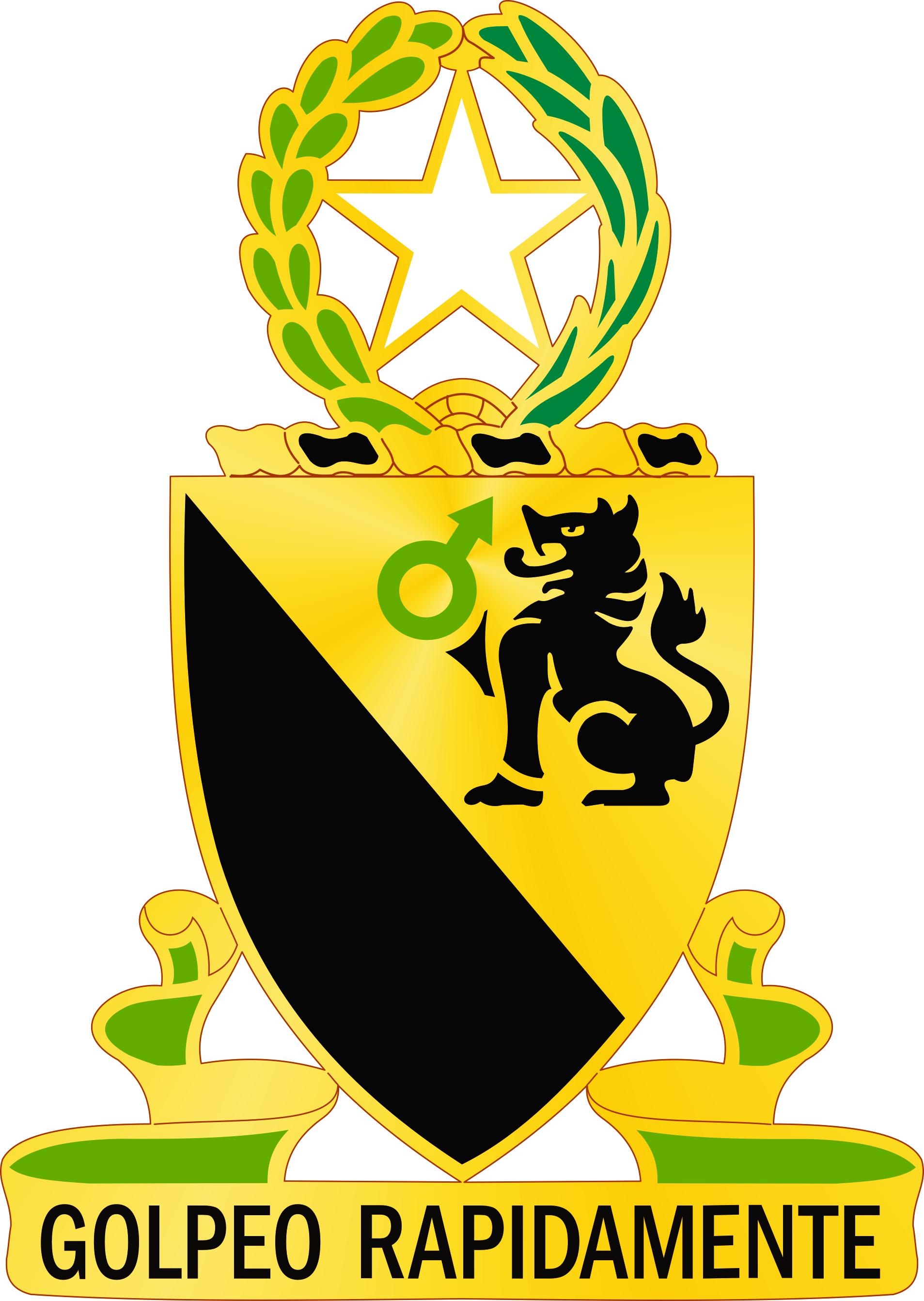 Us Army 124th Cav Regt Dui - 124th Cavalry Regiment Clipart (1907x2684), Png Download