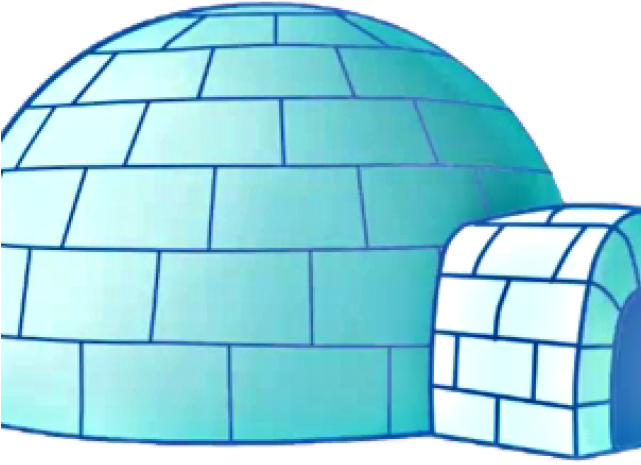 Igloo Clipart (640x480), Png Download