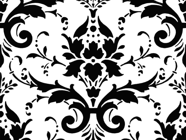 Clipart Download Damask Free On Dumielauxepices Net - Pink Floral Pattern Png Transparent Png (640x480), Png Download