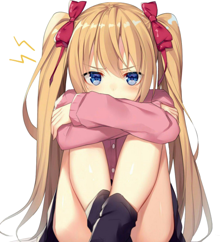 Cute Anime Girl Drawing - Cartoon Clipart (699x769), Png Download