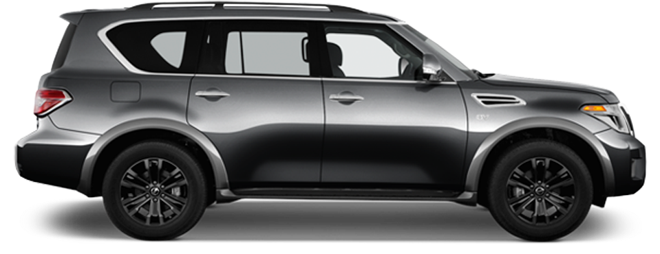 2018 Nissan Armada Sv - Compact Sport Utility Vehicle Clipart (1000x500), Png Download