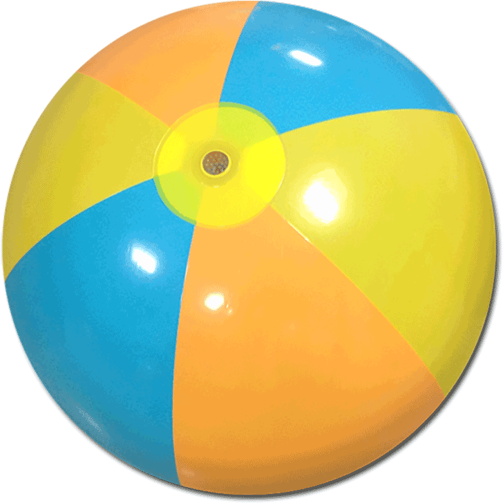 35 Inch Splash Amp Spray Beach Ball - Beach Ball Clipart (750x750), Png Download