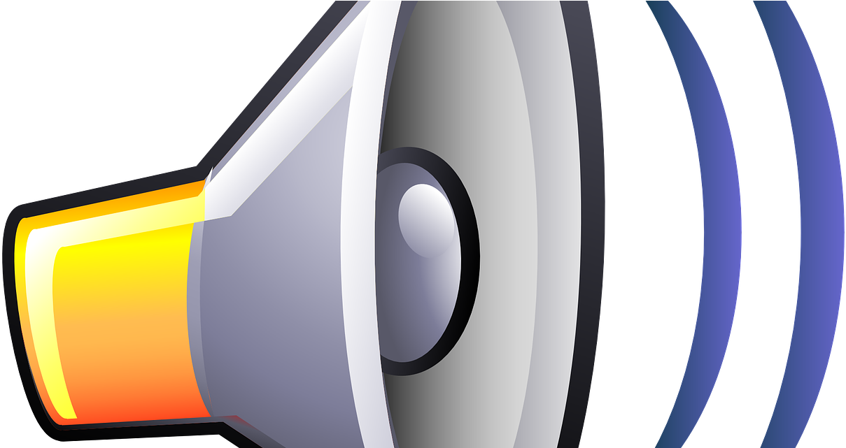 Loudspeaker Clipart (1280x640), Png Download