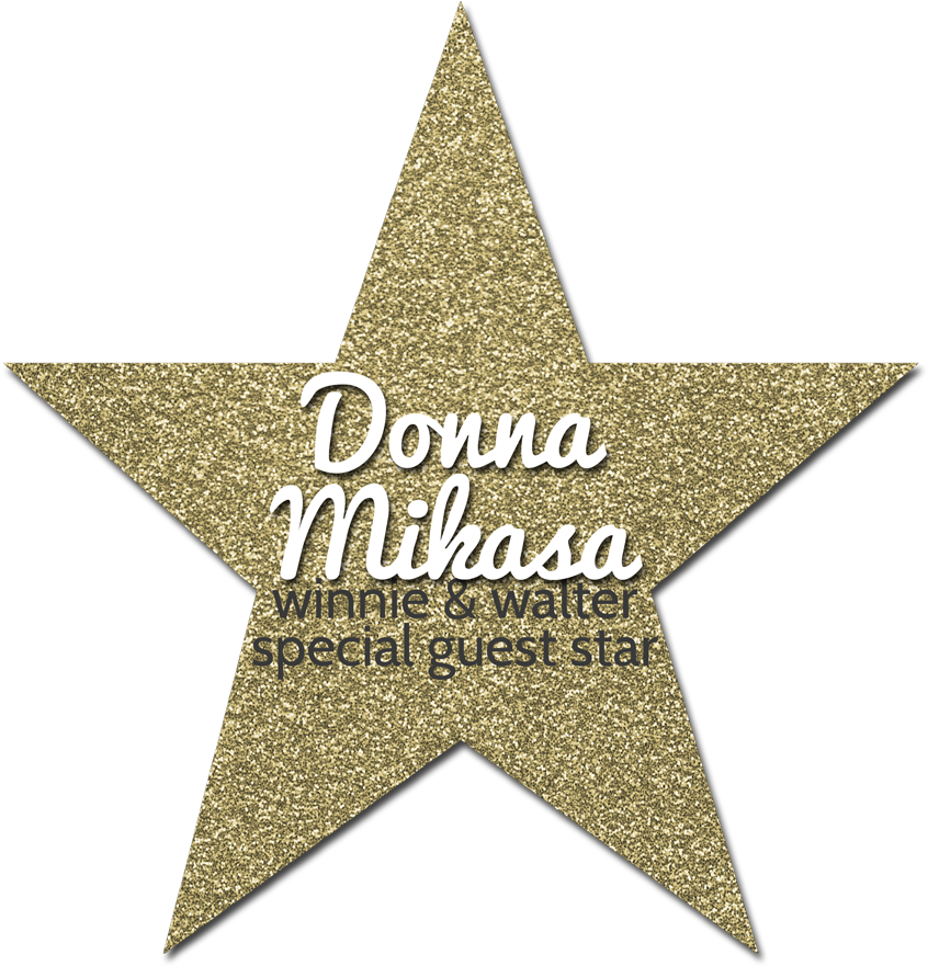 Special Guest Star Donna Mikasa Take Two - Label Clipart (1000x1000), Png Download