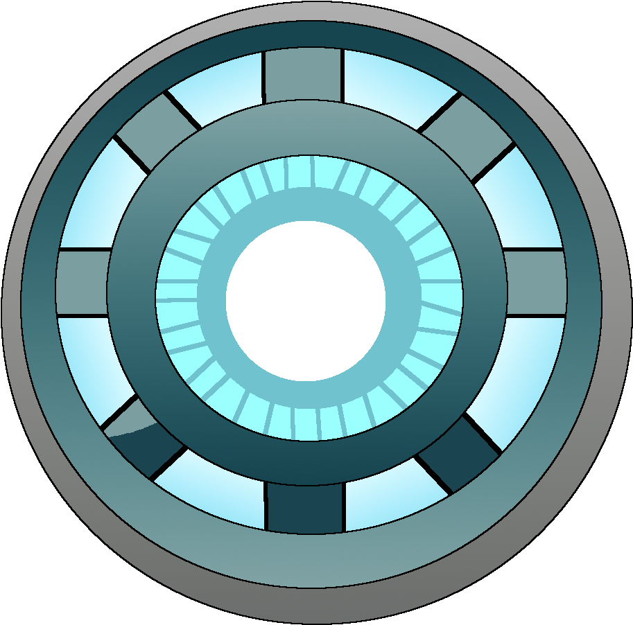 Arc Reactor Mark Ii - Circle Clipart (913x902), Png Download