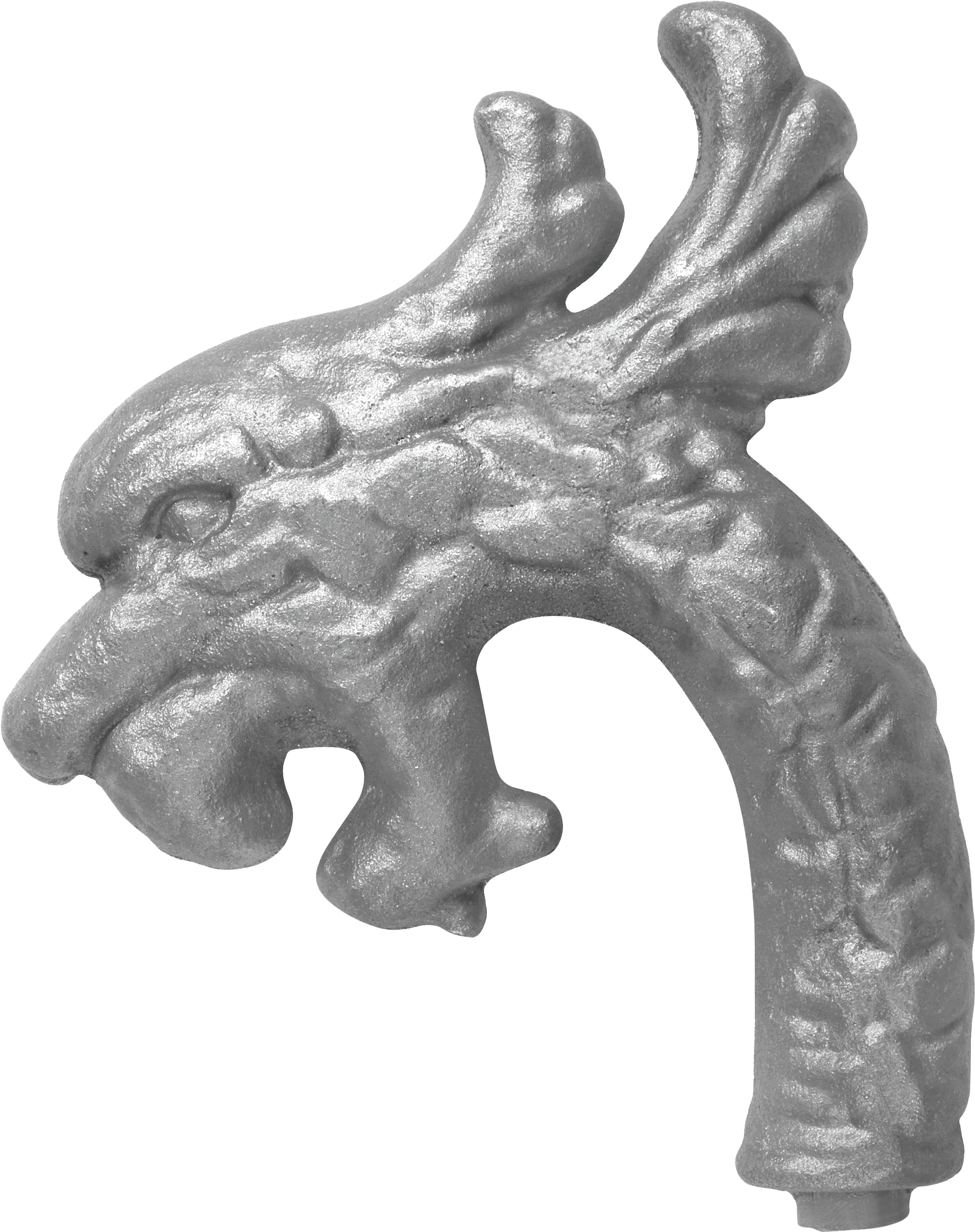 Dragon Head - Statue Clipart (2352x2992), Png Download