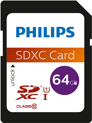 Class 10 64gb - Philips Clipart (900x600), Png Download