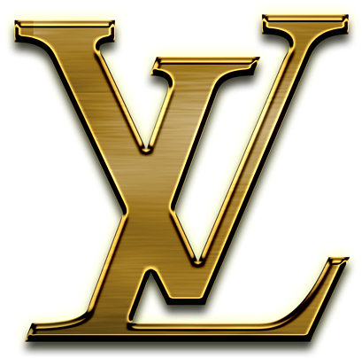 Lv Logo - Brown Louis Vuitton Dress Shoes Clipart (600x600), Png Download