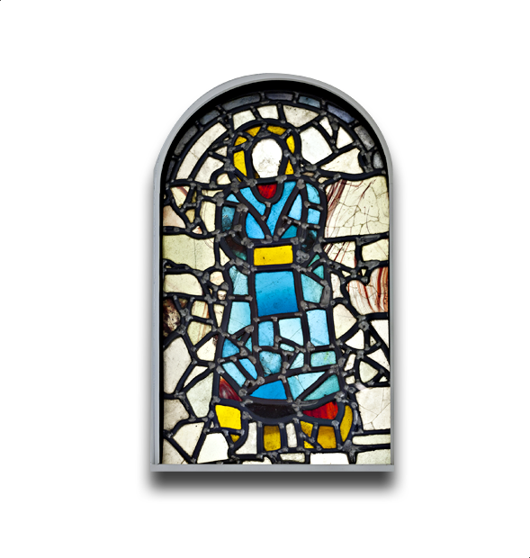 Object - Anglo Saxon Stained Glass Windows Clipart (589x620), Png Download