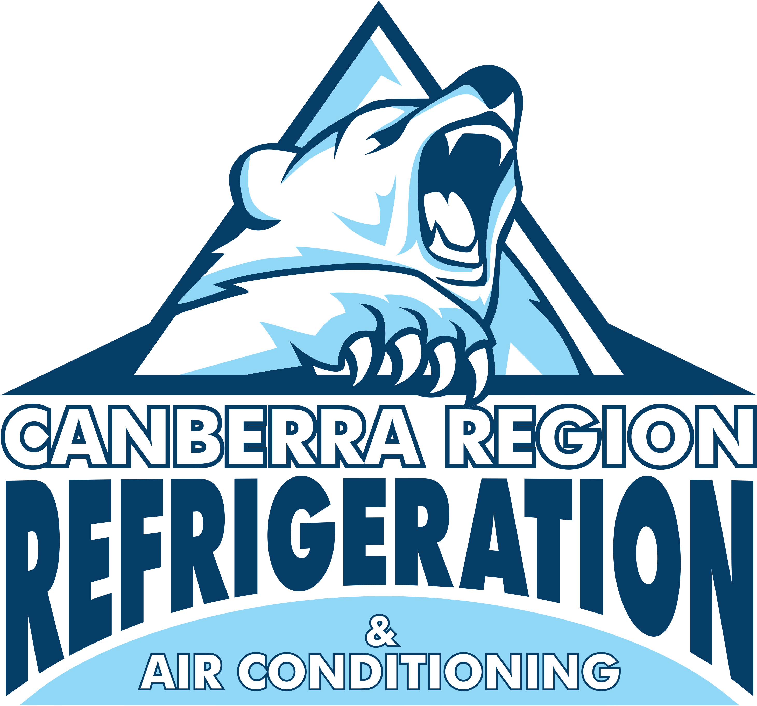 Polar Bear Clipart (3545x3077), Png Download