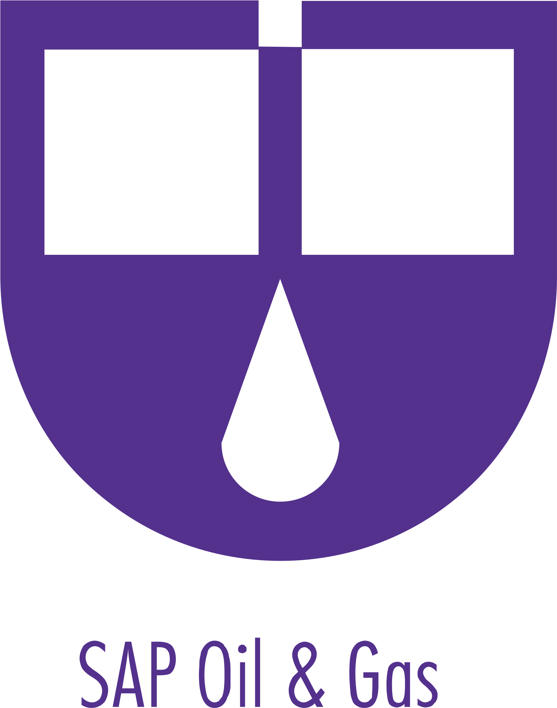 Sap Oil & Gas Logo Png Transparent - Emblem Clipart (2400x2400), Png Download