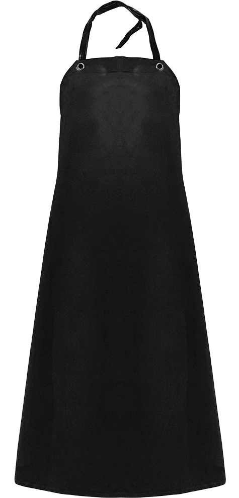 Industrial Black Nitrile Apron - One-piece Garment Clipart (1000x1000), Png Download