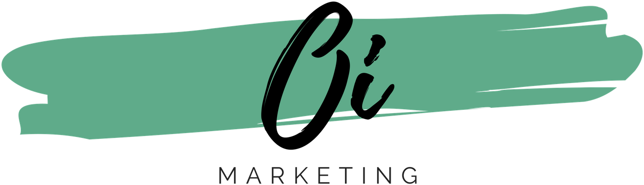 Oi Marketing Logo Final Trans - Calligraphy Clipart (1375x500), Png Download
