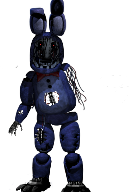 Fnaf Bonnie Png - Withered Bonnie Clipart (655x655), Png Download